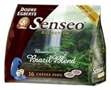 Senseo Douwe Egberts Brazil Blend Coffee Pods, 16-Count Packages (Pack of 4)