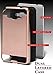 J7 Case, Phonelicious® SAMSUNG GALAXY J7 (BOOST,VIRGIN,TMOBILE,METRO PCS) [Slim Fit] [Brushed Metal Texture] [Heavy Duty] Ultimate Drop Protection Rugged Cover w/ Screen Protector& Stylus (ROSEGOLD)