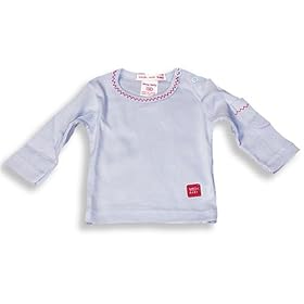Mish Mish - Newborn Baby Boys Long Sleeved Top, Lt. Blue, Red