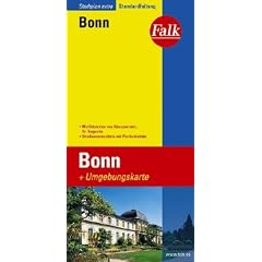 Falk Stadtplan Extra Standardfaltung Bonn