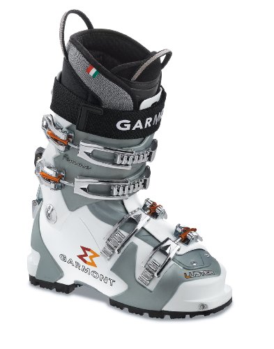 Garmont Women's Luster Ski Boot (White/Blue Pearl, 26.0 Mondo)