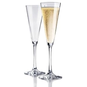 Libbey Vina Trumpet Champagne Flute, Set of 6