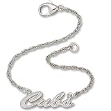 7in Chicago Cubs Script Bracelet/Sterling Silver