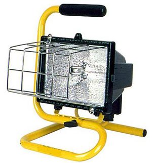 CEP 1FT. STUBBY PORTABLE LIGHT HALOGEN 500 WATT Work Lights