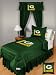 Green Bay Packers NFL Locker Room Complete Bedroom Package