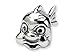 Reflections(tm) Sterling Silver Fish Bead / Charm