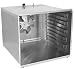 Stainless Steel 10-Tray Dehydrator - Chrome Plated Shelves - by Sausage Maker