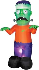 Party Destination - Giant Monster Airblown, Green/Orange