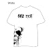 Sporting Goods : 662MOB White Skull T Shirt size Small