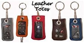 TOTE-SMALL-GREY RemoteTotes Leather Remote Tote