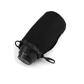 CaseCrown Drawstring / Mobile Easy-Clip Neoprene Lens Case Canon EF-S 18-55mm f/3.5-5.6 IS SLR Lens
