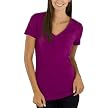 Mossimo Supply Co. Juniors V-Neck Knit Tee - Haywire Purple