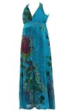 LIMITED COLLECTION Jade Floral Cross Back Maxi Dress