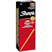 Sharpie Peel-Off China Markers, 12 Yellow Markers (2083)