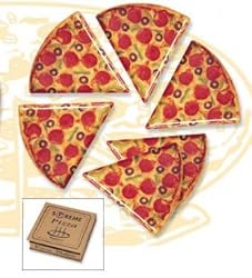 Pizza Slice Plates - Set of 6