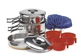 Gelert Treck 4 - Batterie de cuisine - Argent