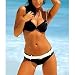 PUSSY DELUXE PUSH-UP-BIKINI SEXY SCHWARZ/ CREME CUP A 36 NEU