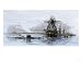 Arrival of the Union Ironclad, Monitor, at Hampton Roads, Virginia, c.1862 Subject Gi...
