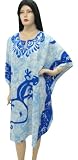 HOT LIZARD Printed Plus Size Short Kaftan Caftan Cover Up XMas Christmas Gift