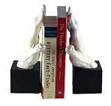 Vitruvian Collection Grasping Hands Book Ends Bookends