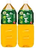 おーいお茶　濃い味　2Ｌ　12本(６本ｘ２ケース）