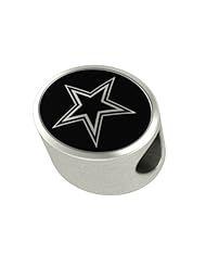 Dallas Cowboys NFL Jewelry and Bead Fits Most European Style Bracelets. High Quality Bead in Stock for Immediate Shipping