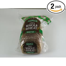 100% Whole Wheat Healthy Bread - 2/16oz.