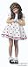 Children's Shirley Temple Costume (Size:Small 4-6)