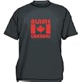 BLAME CANADA Maple Leaf Flag Lofo Kids T Shirt 2T thru Youth XL