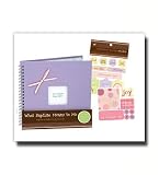 Scrapbook Kits, Girl Baptism, Celestial Scrap Studio- Designed to Help Children Record Thoughts and Feelings About This Special Time, the Text Provides a Journal Combined Wiht Additional Pages for Recording Family History and Testimonies. Use the Included Scrapbook Embellishnments, Along with Treasured Mementos and Special Photographs, to Decorate the Pages and the Cover to Make This Book a Lasting Keepsake to Be Enjoyed and Cherished for a Lifetime- Includes Journal, Paper, Stickers, Ect.- Perfect for Scrapbooking, Card Making and Designing, and Adding Decorative Touches to Picture Frames and Other Home Decor- Record All the Stages of Your Childrens Life with These Decorative Stickers- Primary, LDS Families
