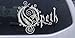 Opeth Band Logo Car Window Wall Laptop Decal Sticker -- Silver 26in X 22.3in