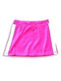Kyds - Girls Velour Skirt with Drawstring and Elastic Waist, Fuschia, Lavendar