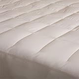 Review SmartBargains  / 300 TC Organic White Down Filled Mattress Pad, King