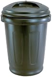 from Fiskars UK Limited Sankey 80-Litre Dustbin (Black) Model 1250