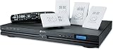 Niles ZR-4 MultiZone Audio Kit Hideaway 4-source/4-room system with in-wall keypads and remote