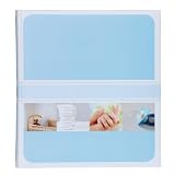 Produkt-Bild: Baby Fotoalbum "Miracle" BLAU - HENZO - Album mit Messlatte - Babyalbum zur Geburt oder Taufe- 60 Seiten - 30,5 x 28 cm