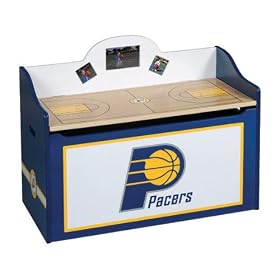 Guidecraft NBA Pacers Toy Box by GuideCraft
