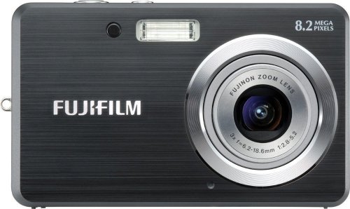 Fujifilm FinePix J10 Digital Camera - Black (8.0MP, 3x Optical Zoom) 2.5 LCD