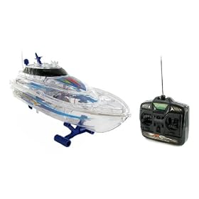 1:25 Clear Skimmer RTR 2CH Electric RC Remote Control Boat (Color May Vary) from All Electric Boats
