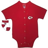 Pine Hosiery Kansas City Chiefs Newborn Creeper & Booties