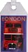 Durable Luggage Tag London Double Decker Bus