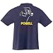 Powell Classic Skateboard Skeleton T-Shirt (Large, Navy)