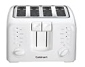 Remanufactured Cuisinart CPT-140 Electronic Cool Touch 4-Slice Toaster, White