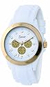 Spirit Ladies White Rubber Strap Watch ASPL36