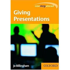 Giving Presentations (One Step Ahead)