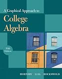 A graphical approach to college algebra