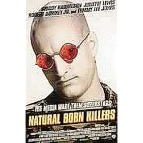 NATURAL BORN KILLERS Woody Harrelson MOVIE POSTER(Size 27"x39")