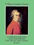 Complete Sonatas and Variations for Violin and Piano, Series II
