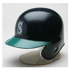 Seattle Mariners Miniature Replica MLB Batting Helmet w/Left Ear Covered by Riddell