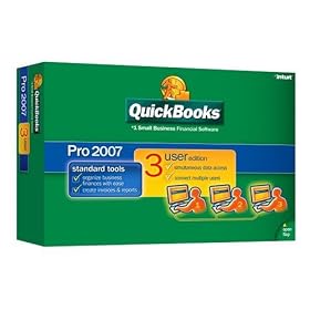 QuickBooks Pro 2007 - 3 User Multi-Pack [OLDER VERSION]